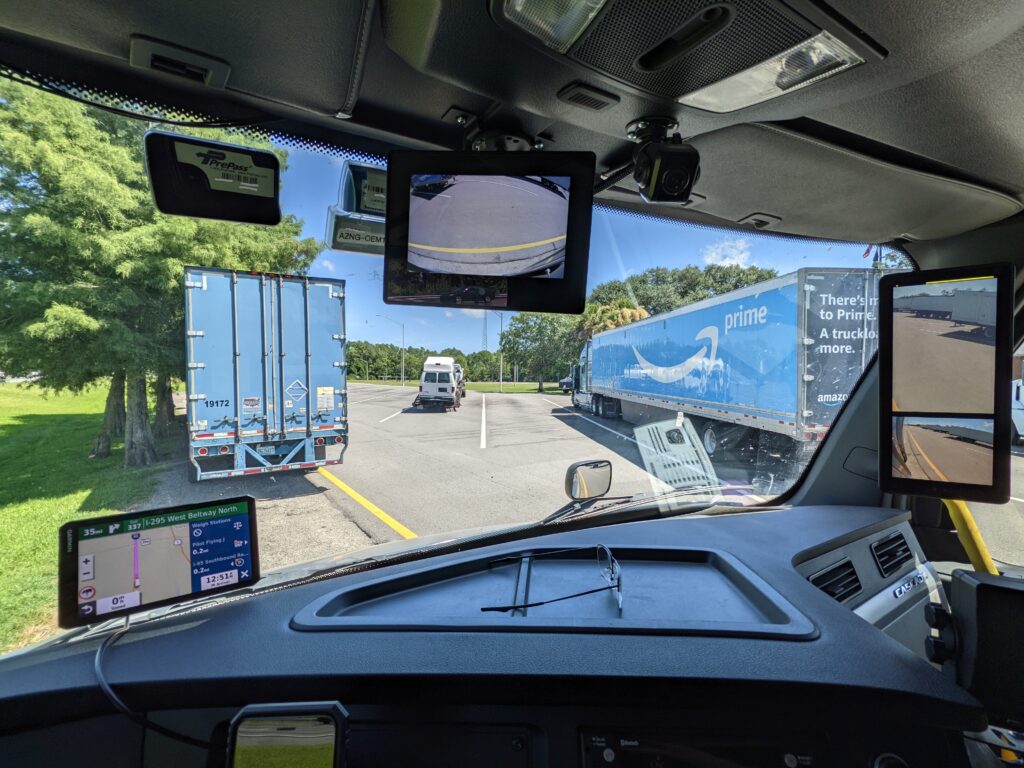 Passenger Side Digital Truck Mirror